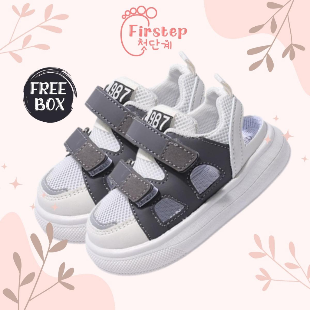 Firstep ❤️ Sepatu Sandal Anak Perempuan Sneakers Sandal Anak Sepatu Sandal  Anak Laki Laki Import Premium Quality FS171