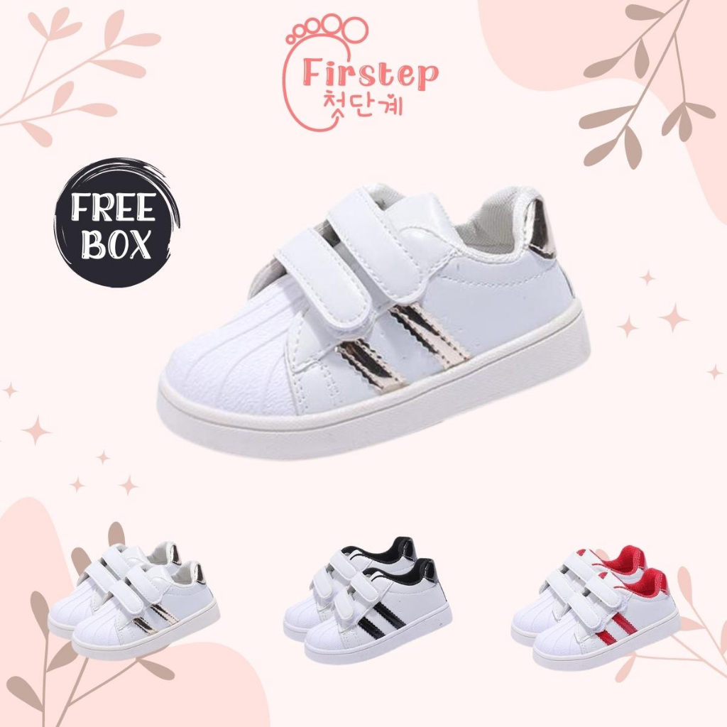 Sepatu Anak Perempuan Dan Laki Laki Import Sneaker Anak Usia 1-5 Tahun FS172