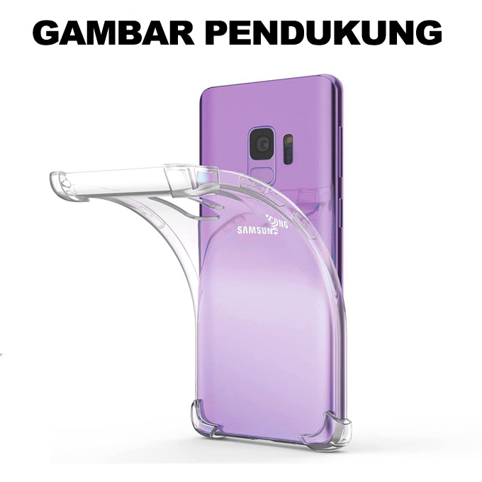 Anti Crack Samsung Galaxy A10S (6.2&quot;) | Soft Case Anti Bentur + FREE Tempered Glass