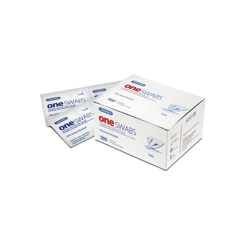 One Swab Kapas Alkohol Onemed Antiseptic Swab