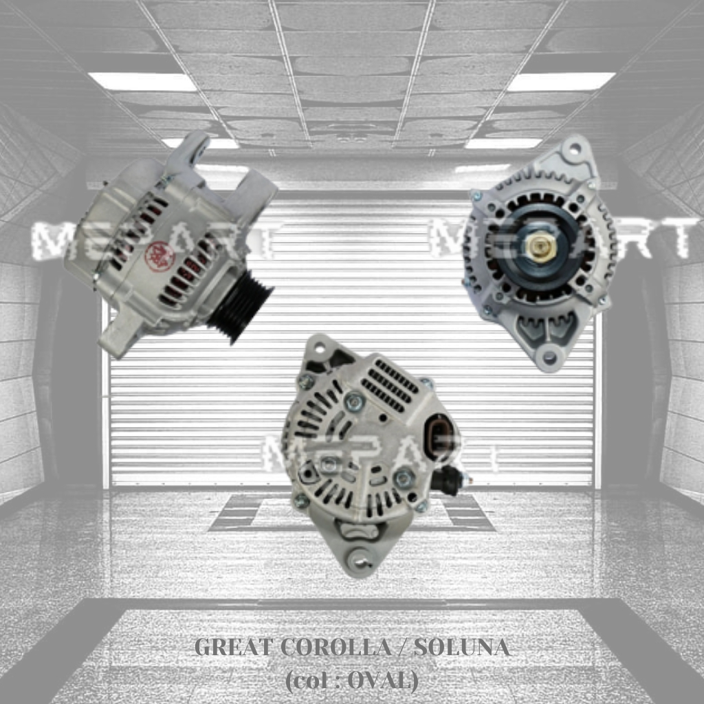 ALTERNATOR GREAT COROLLA / SOLUNA (col : OVAL)