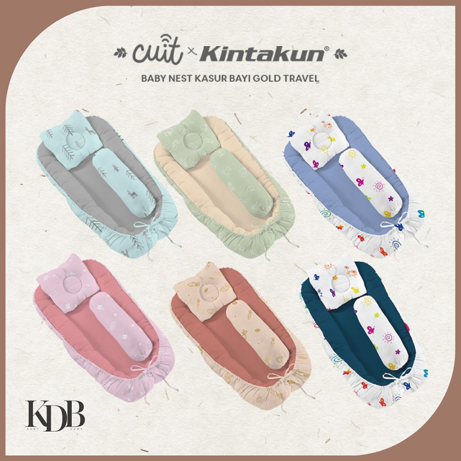 Cuit X Kintakun Baby Nest Gold | Kasur Bayi