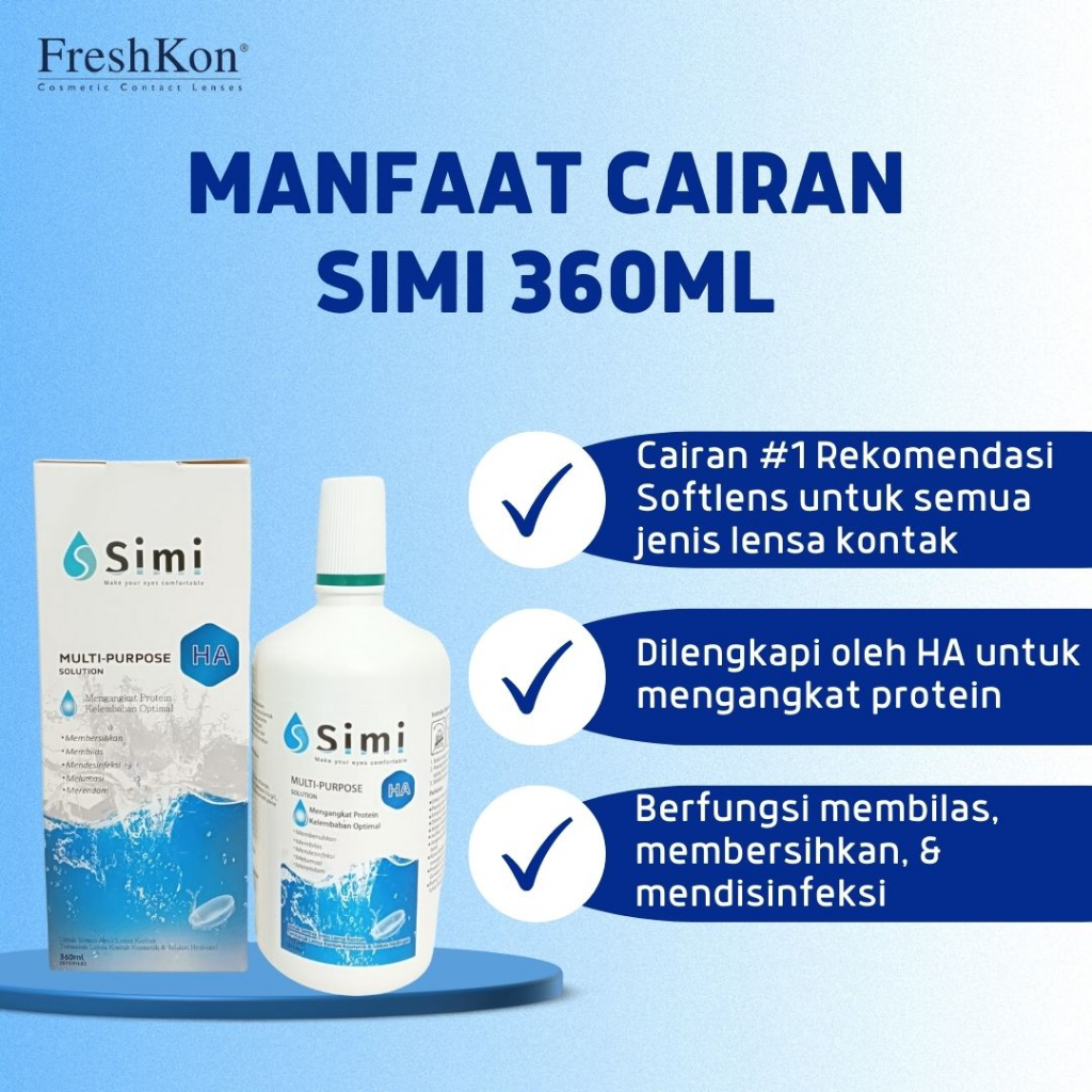 CAIRAN PEMBERSIH SOFTLENS SIMI 360ML