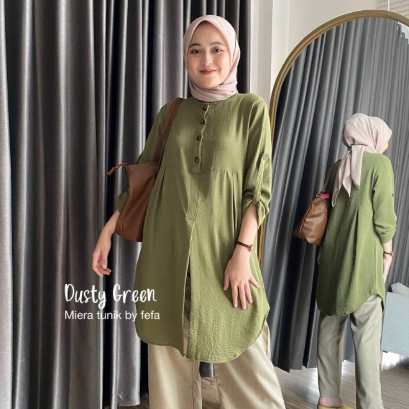 MIERA TUNIK CRINKLE by Fefa style