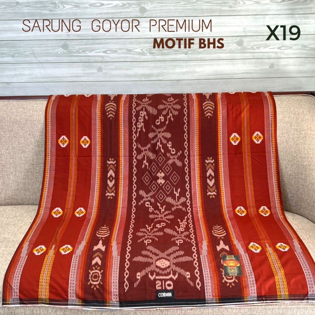 Sarung Songket Motif BHS | Sarung Songket Timbul Sarung Pria Dewasa Fashion Muslim Saphire