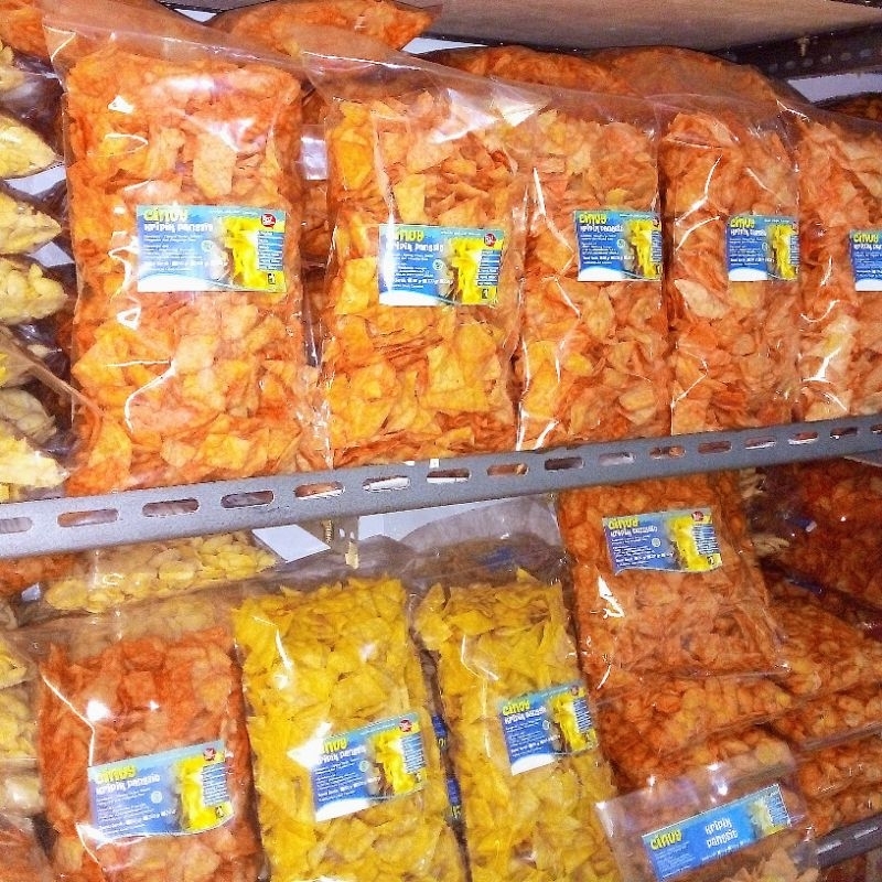 

Keripik Pangsit 200 g / Keripik Pangsit / Pangsit / Keripik / Kripang / Snack / Balado / Pedas / Jagung Bakar / Jagung Manis / Pedas / Kripik