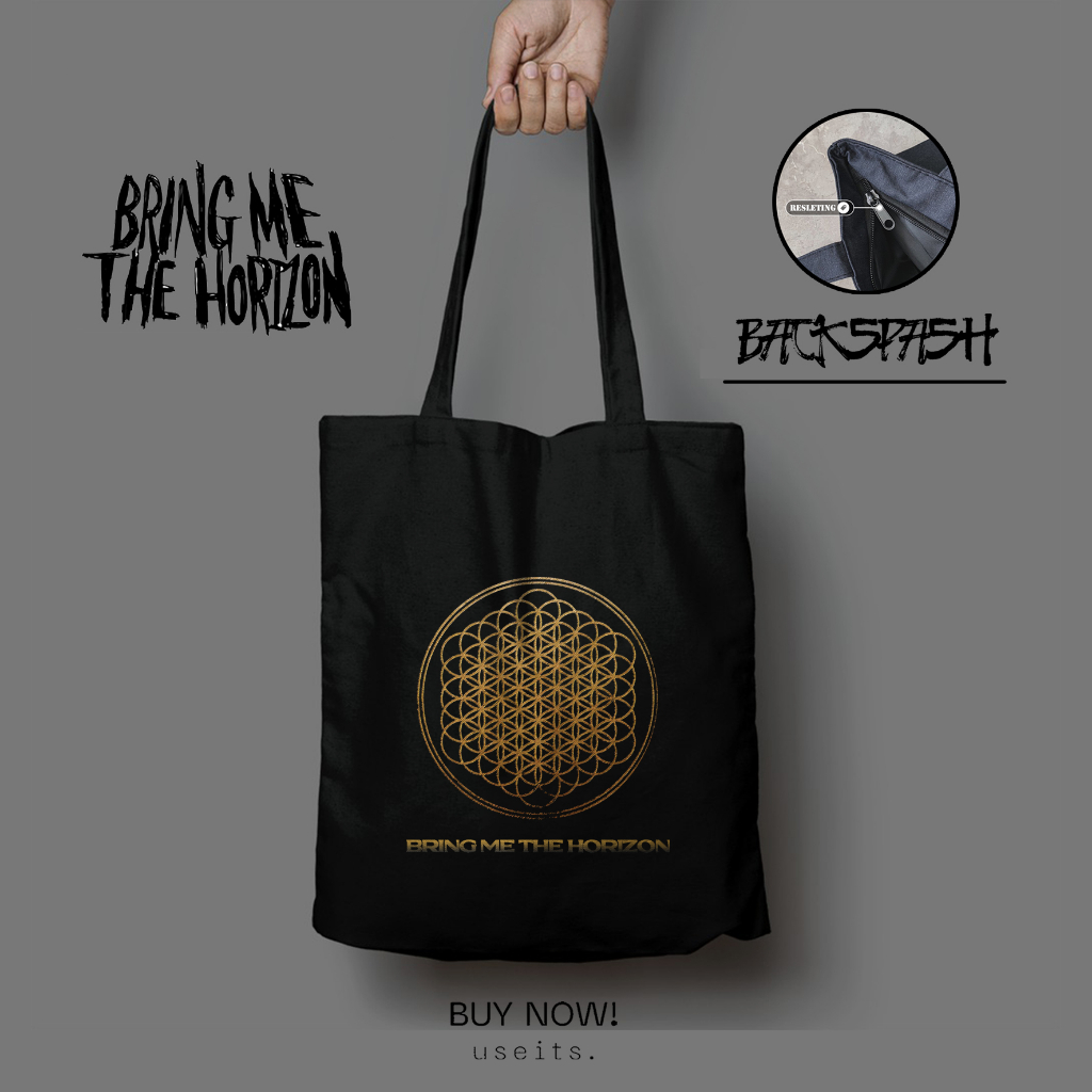 Totebag Tas Band Bring Me The Horizon BMTH Pria Wanita - BRING ME THE HORIZON