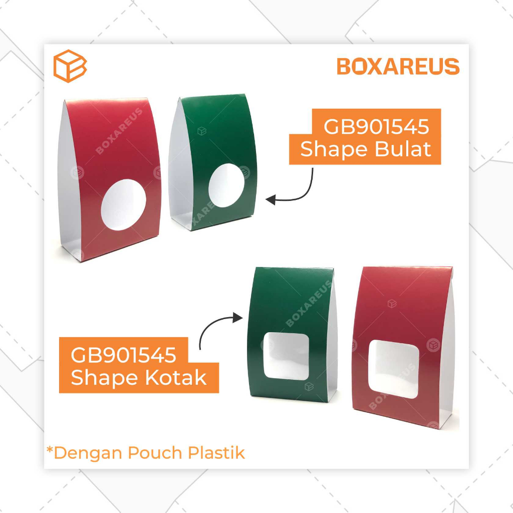 Gift Box, Packaging, Souvenir Box | GB901545 Warna + Pouch Plastik