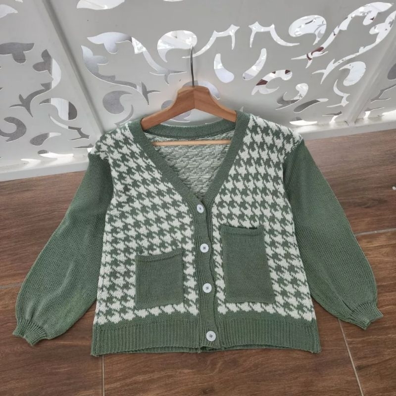 OUTWEAR RAJUT CARDIGAN SHORT HEIGHT POCKET OUTHER | RAJUT CARDIGAN KANCING WANITA PREMIUM