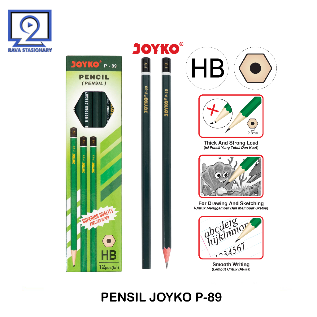 

PENSIL HB JOYKO P-89 / PCS