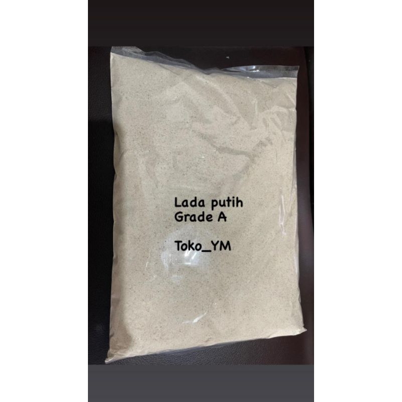 

LADA PUTIH BUBUK /GROUND WHITE PEPPER POWDER/ GRADE A 1 KG