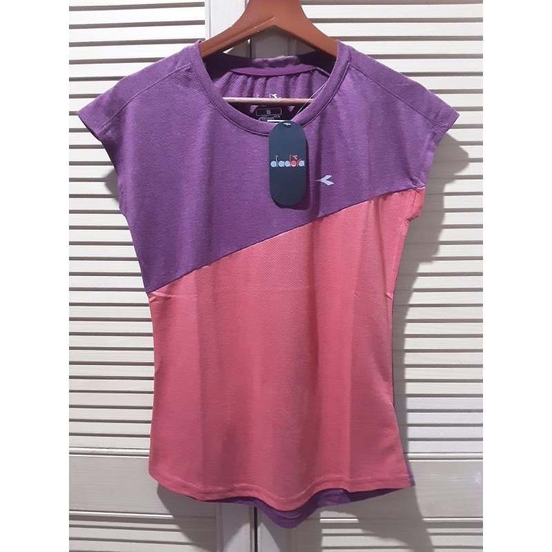 DIADORA Tanktop Cotton UnguMerah Wanita-ORIGINAL