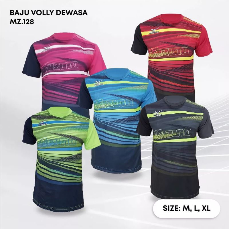 Kaos Volley Printing / Baju Volley Printing / Jersey Volley Printing
