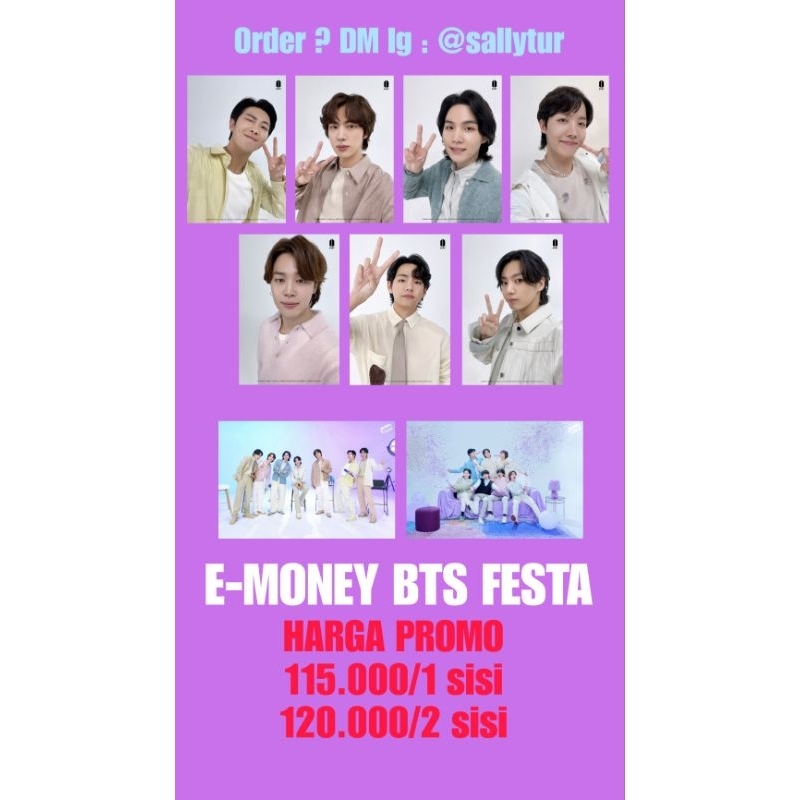 CUSTOM E-MONEY BTS FESTA