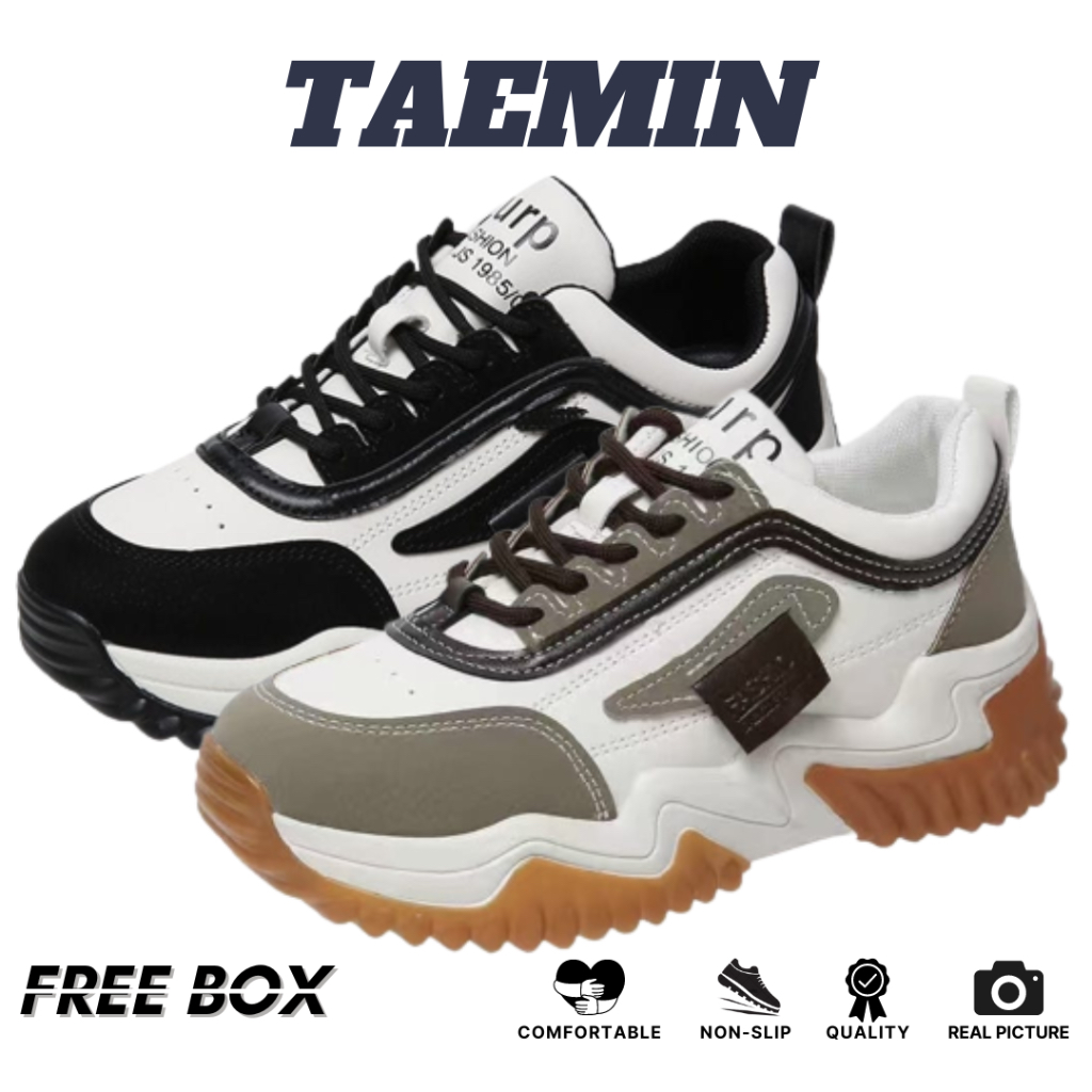 GROSIRTAS &quot;FREE BOX&quot; LV0288 Sepatu Sneakers Wanita Import Sport Shoes Fashion Korea Kasual Motif SURP