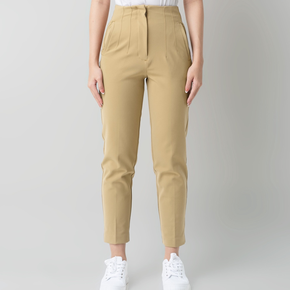 AERUM HIGHWAIST SCUBA PANTS SAKU PASPOL