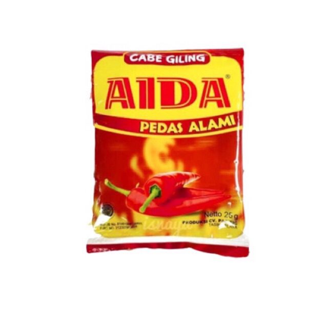 

cabai bubuk aida 25gr