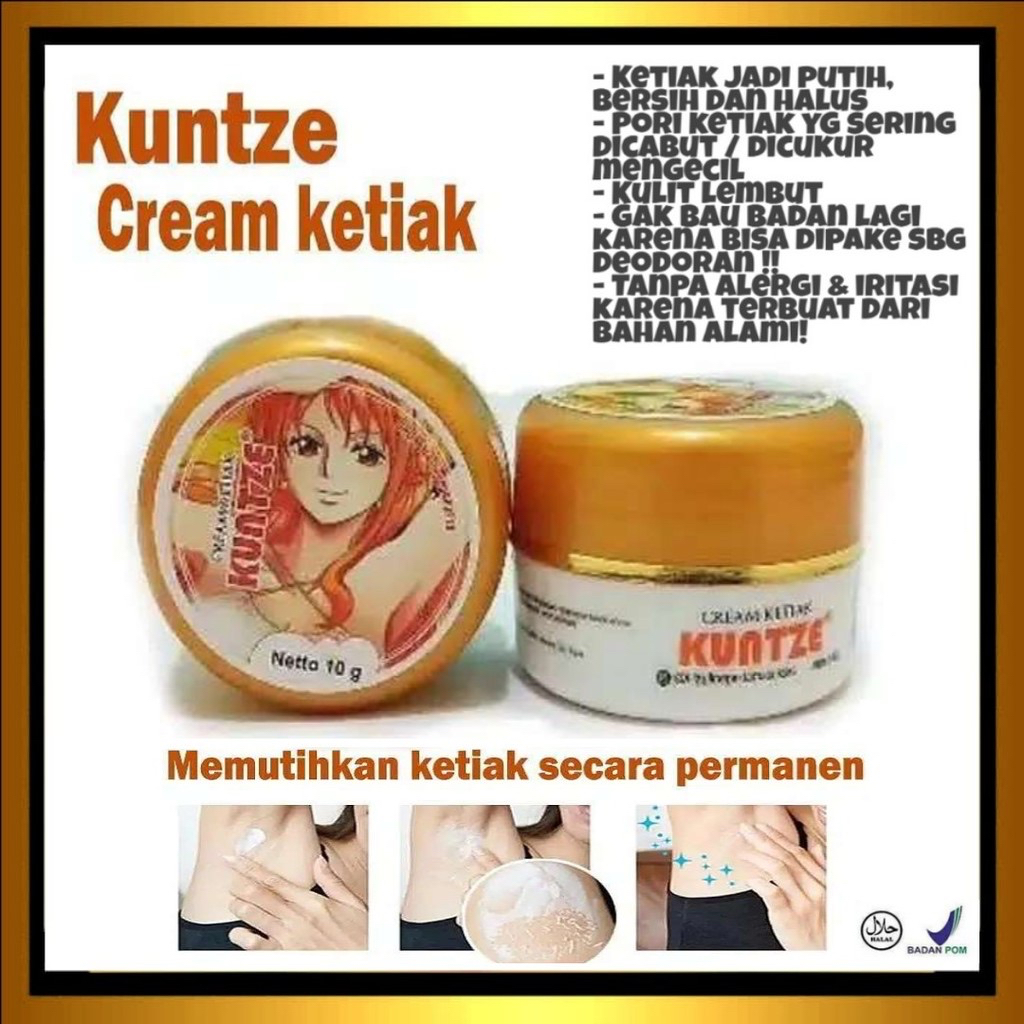 `ღ´ PHINKL `ღ´  KUNTZE Cream Ketiak pemutih ketiak dan Slengki yang hitam