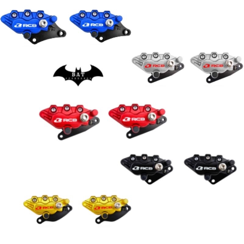 Kaliper RCB S1 Piston2 Depan dan Belakang Nmax