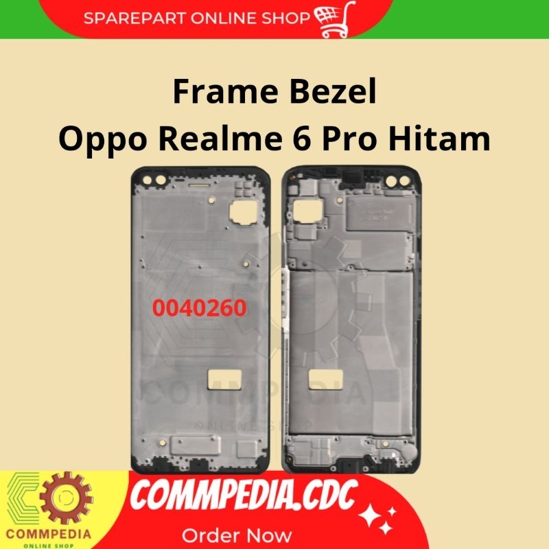 Frame Bezel Realme 6 Pro