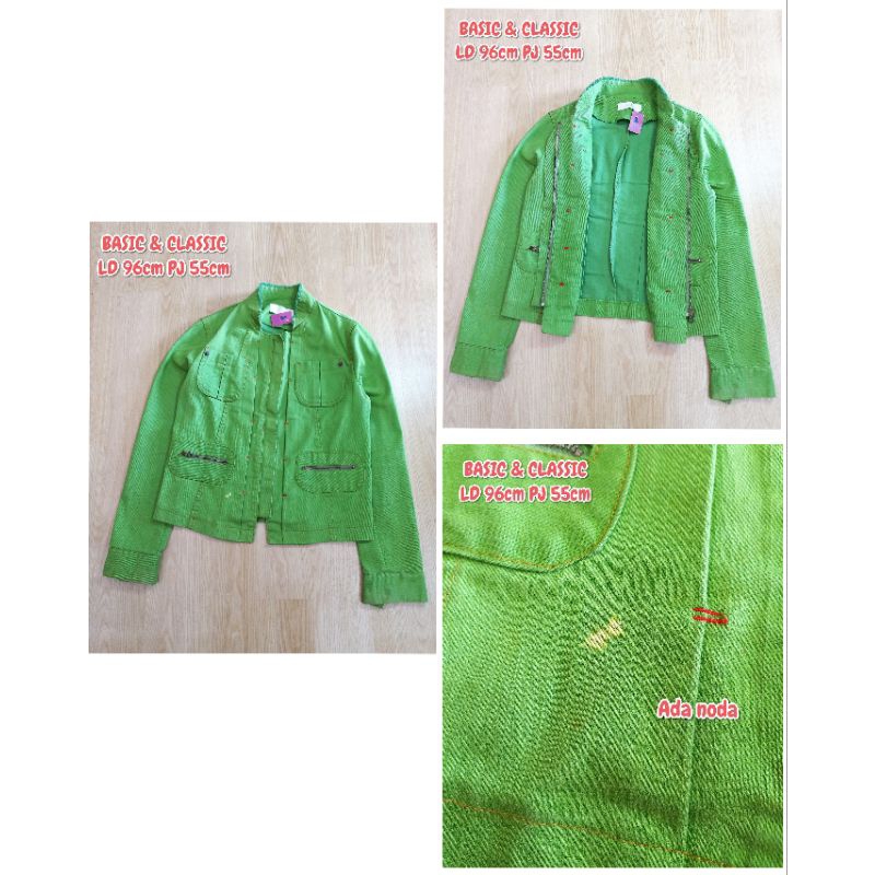 JAKET BRAND BASIC & CLASSIC