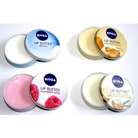 ✿ELYSABETHME✿  NIVEA lip butter pelembab bibir kering dan hitam untuk melembutkan lips