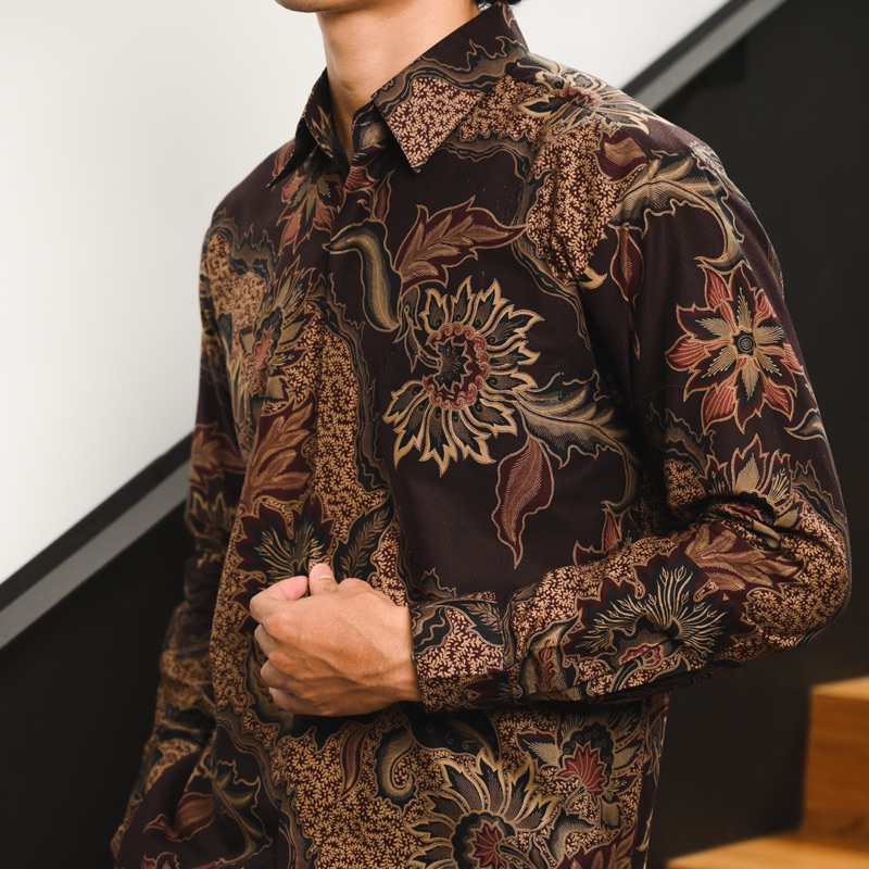 Batik Ayman - RAHAGI | Kemeja Batik Pria Katun Solo Halus