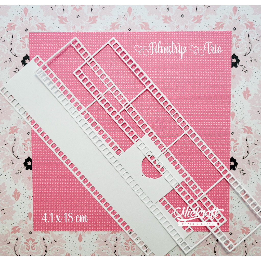 

FILM STRIP TRIO - SCRAPBOOK Die Cut Journaling