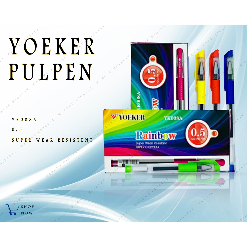 

Pulpen Yoker Yk008-A 0.5MM