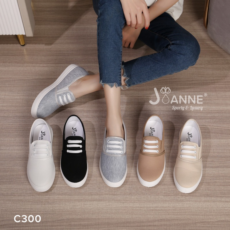 [ORIGINAL] JOANNE Casual FlyKnit Sneakers Shoes Sepatu Wanita #C300