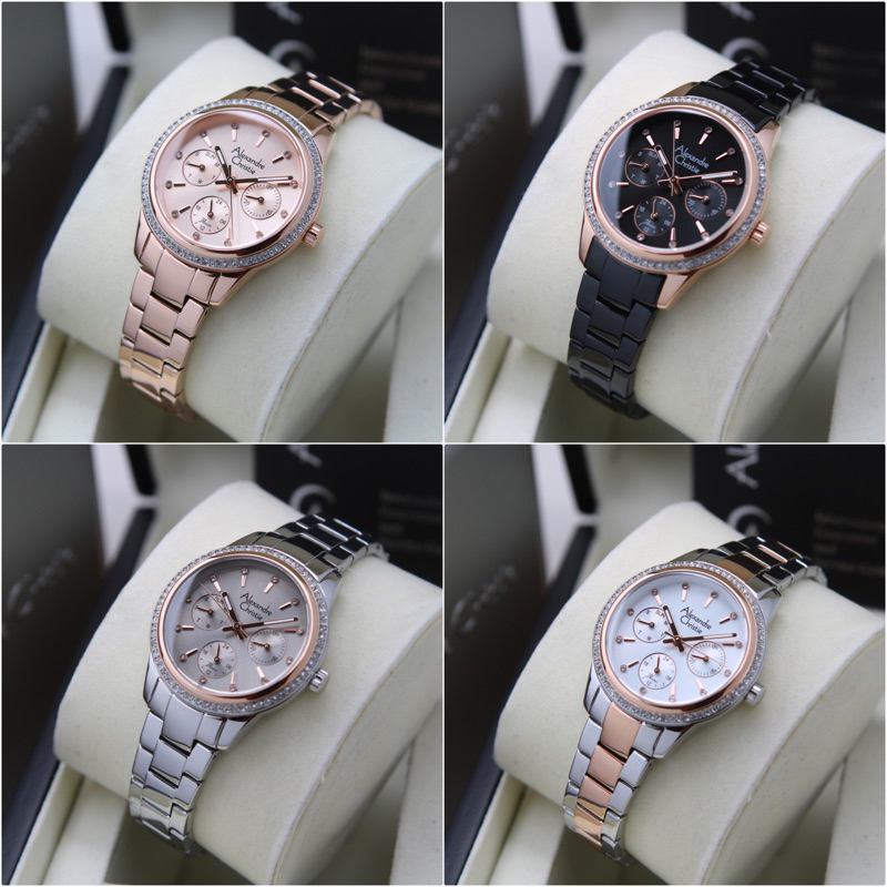 JAM TANGAN WANITA ALEXANDRE CHRISTIE AC2A62 / AC 2A62 ORIGINAL GARANSI RESMI 1 TAHUN
