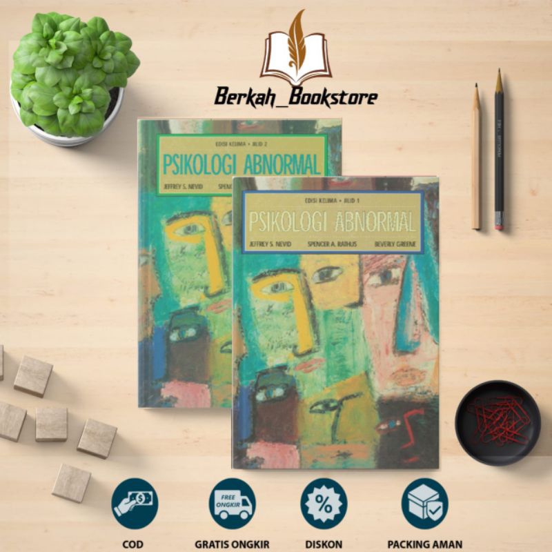 PSIKOLOGI ABNORMAL EDISI KELIMA BUKU 1 DAN 2 By NEVID