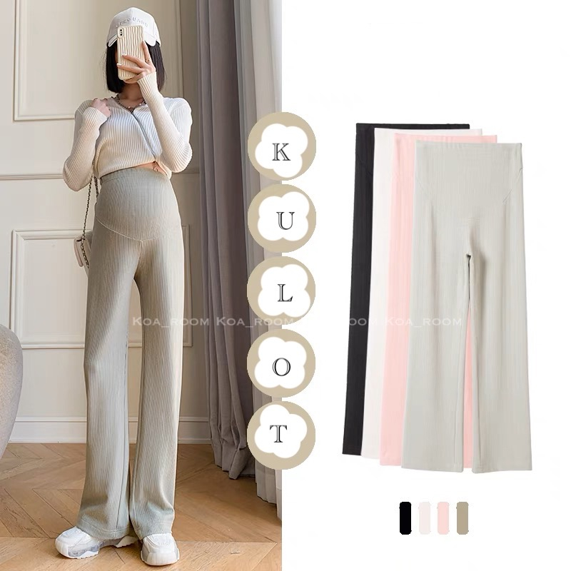 LIMITED!!!! Maternity ECF Culottes Pants ( Celana Hamil Kulot ECF )