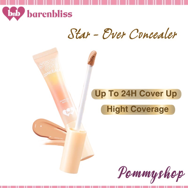 BNB Barenbliss Korean Bloomatte Start-Over Concealer Full Coverage