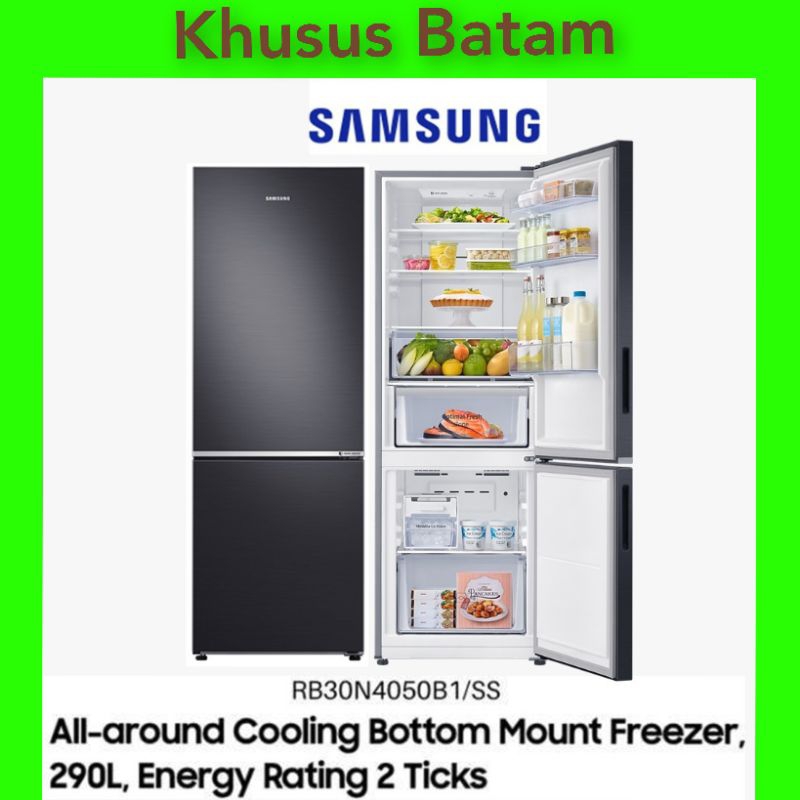 KULKAS SAMSUNG FREEZER BAWAH RB30N4050B1 (KHUSUS BATAM )