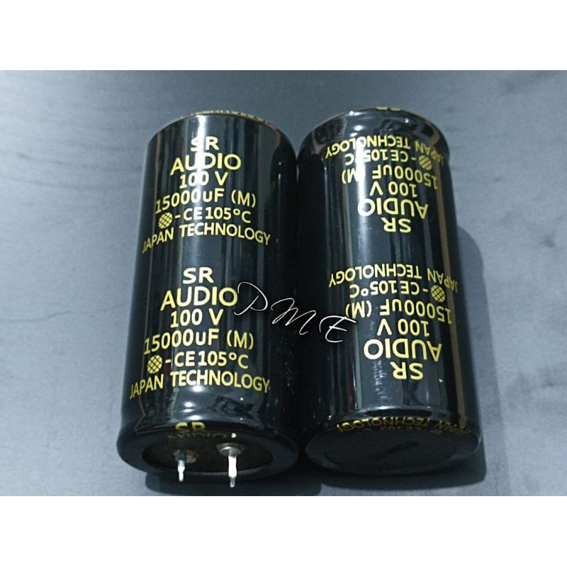 CAPASITOR ELCO SR AUDIO 15000 UF 100 VOLT ORIGINAL