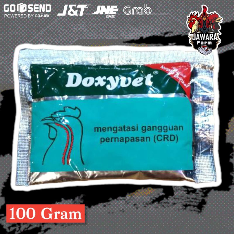 Doxyvet 100 gr - Obat Pilek Ngorok CRD Ayam Bebek Puyuh