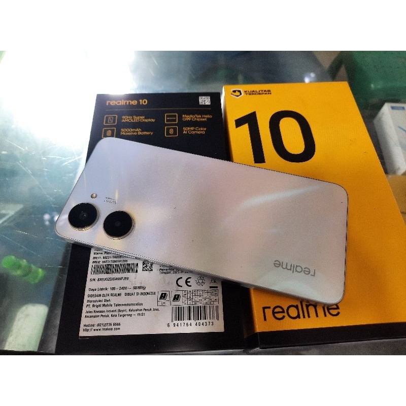 Realme 10 8/128 second fullsett original