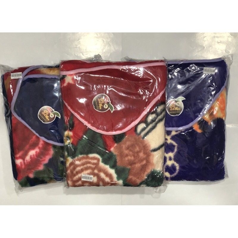 Selimut Bayi Bulu Dvon Blanket baby Selimut Bayi bulu topi