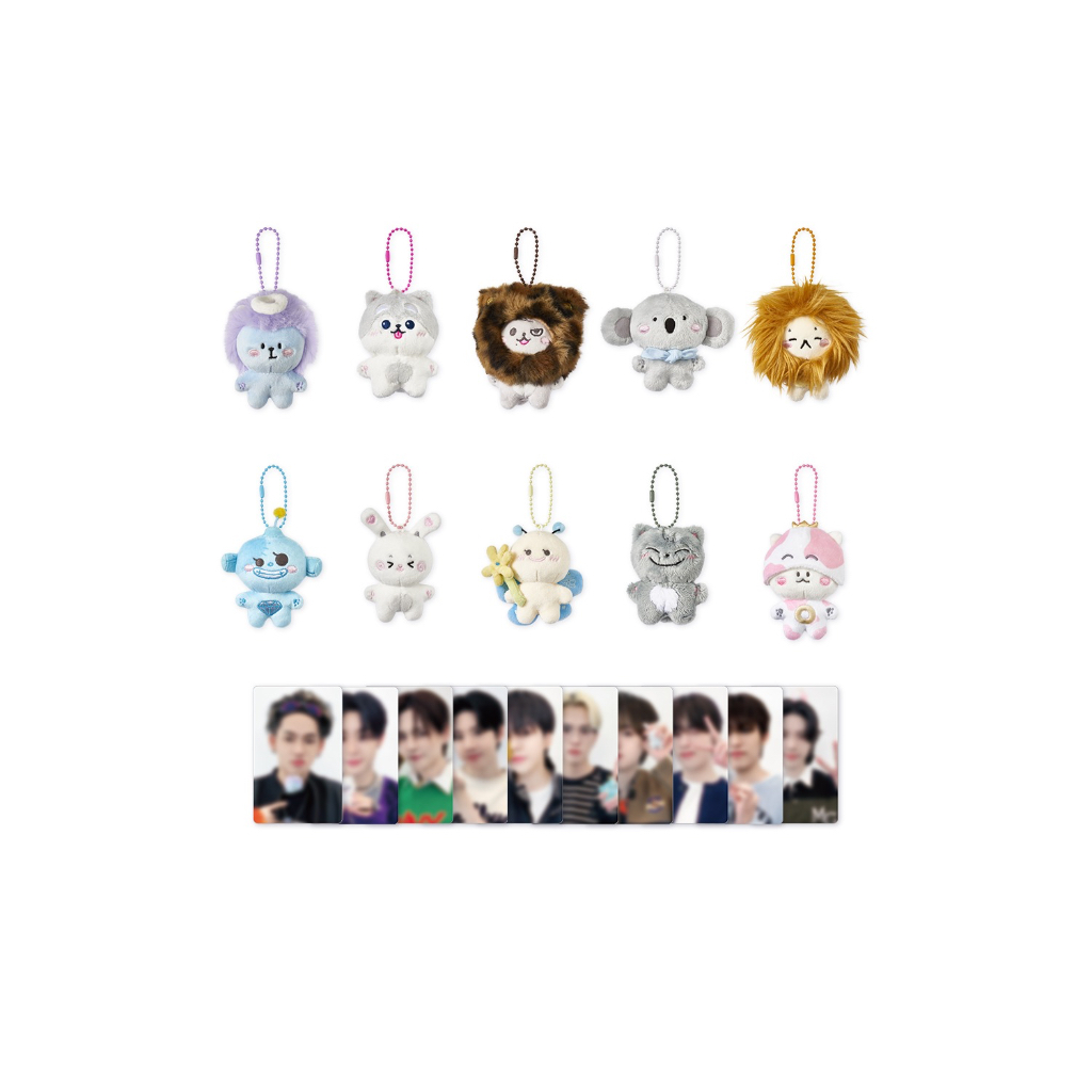 [DP PO] TREASURE PLUSH KEYRING (FUNNY TREASURE)