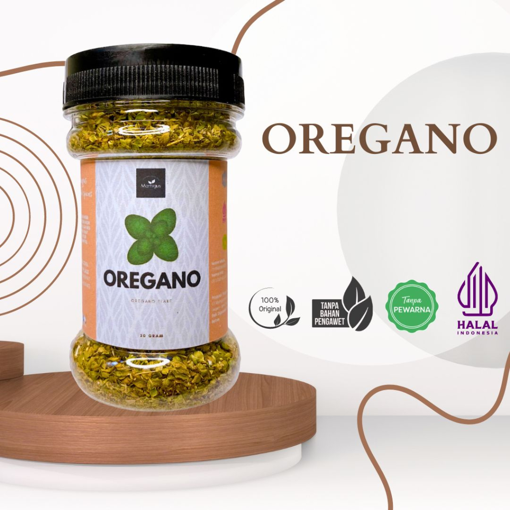 

OREGANO / Oregano Flakes Rempah Dapur dan Bumbu Masak Botol