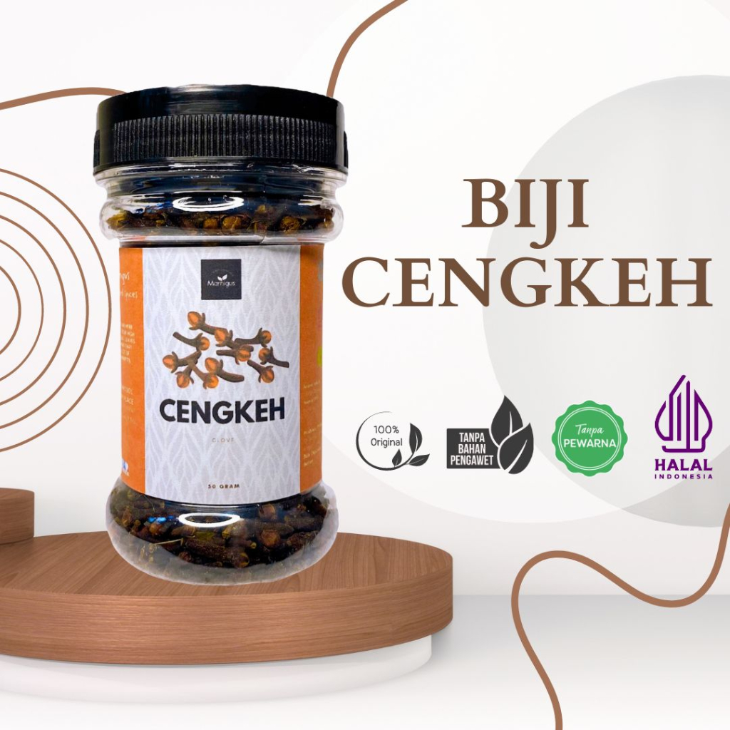 

CENGKEH / Cloves Rempah Dapur dan Bumbu Masak Botol