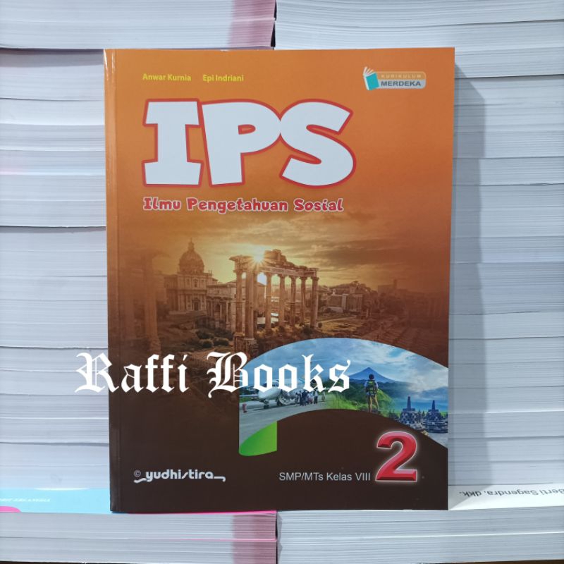 Buku IPS Kelas 2/VIII 8 SMP Kurikulum Merdeka Yudhistira