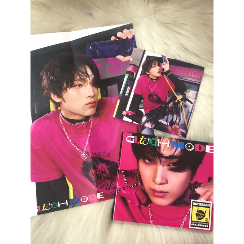 NCT DREAM BEATBOX & GLITCH MODE (ALBUM ONLY TANPA PC). Photocard HAECHAN, MARK, RENJUN (Official)