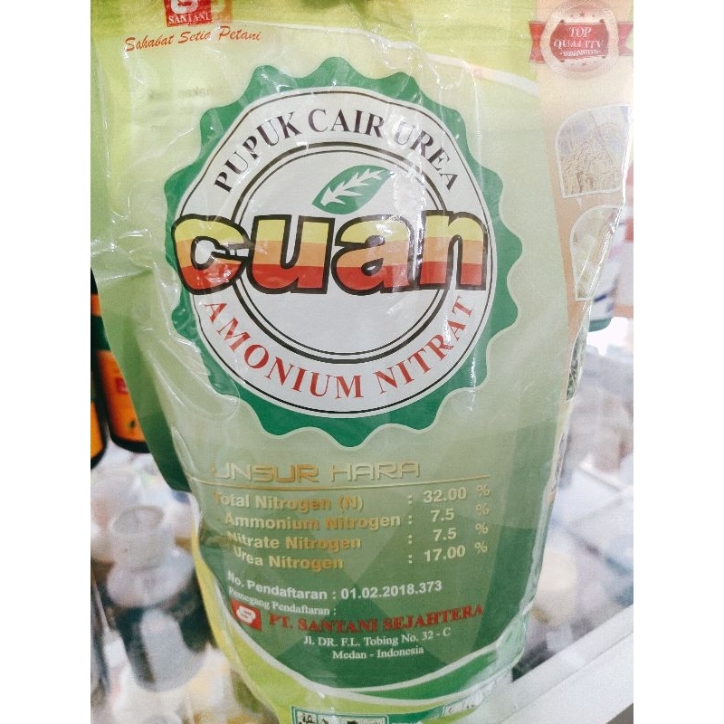 CUAN PUPUK UREA CAIR 2 LITER ORIGINAL