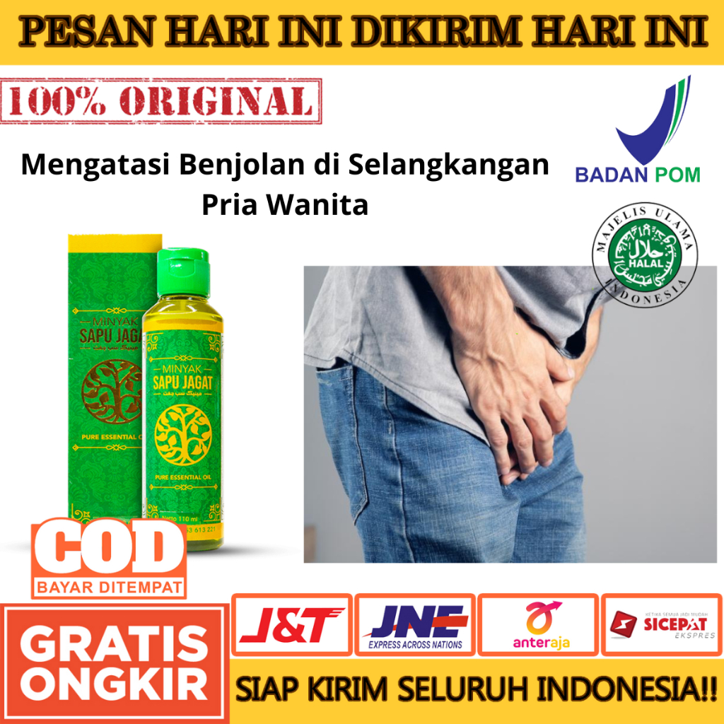 Obat Benjolan di Selangkangan Pria Wanita Benjolan Di Paha Paha Kiri & Kanan Minyak Sapu Jagat 100%
