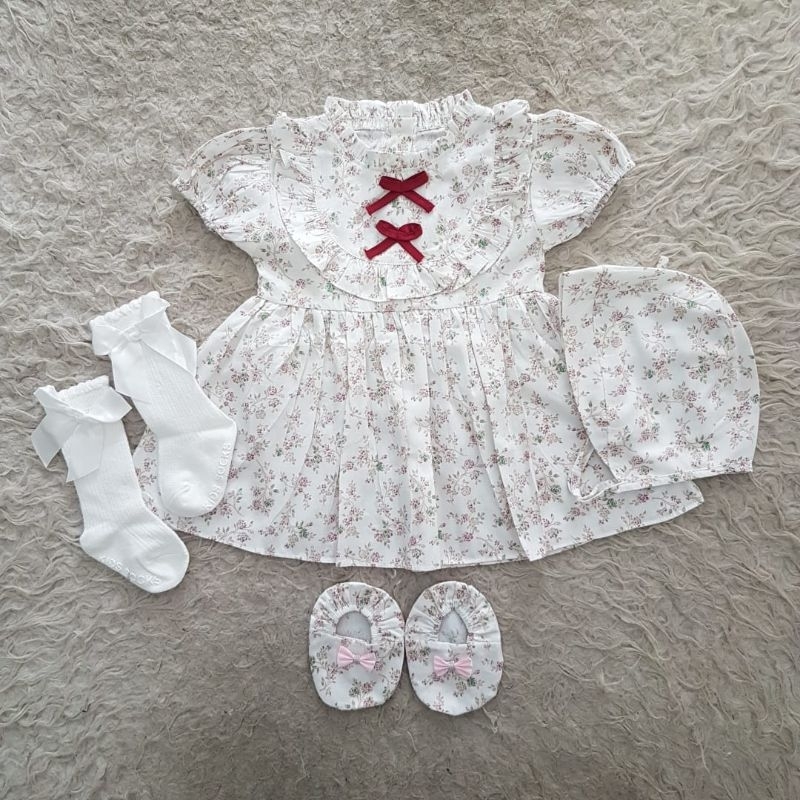 Baju Bayi Bonet Bayi Set