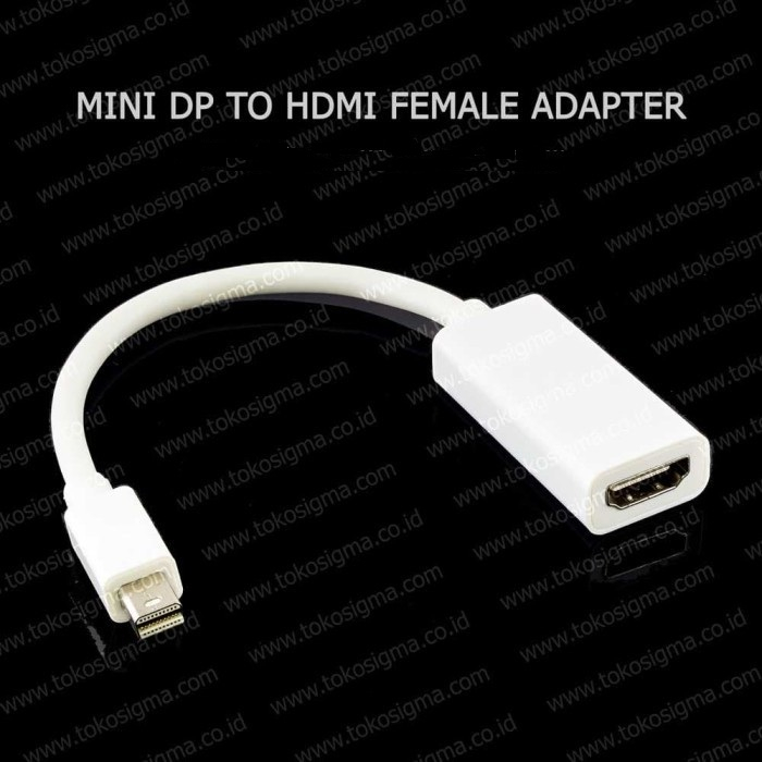 Kabel Mini Displayport to HDMI F DP Display Port Thunderbolt Macbook