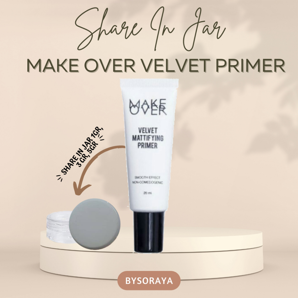 [SHARE IN JAR] MAKE OVER Velvet Mattifying Primer