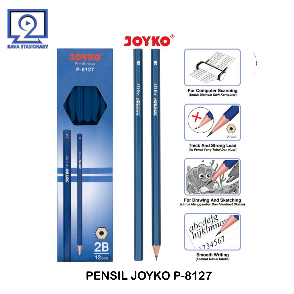 

PENSIL 2B JOYKO P-8127 / PCS